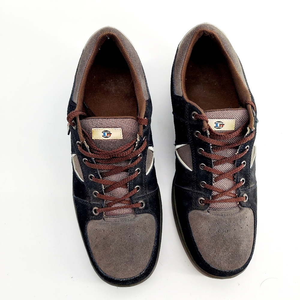 Gravity Defyer Black White Suede Sneakers 11.5 - Picture 2 of 14